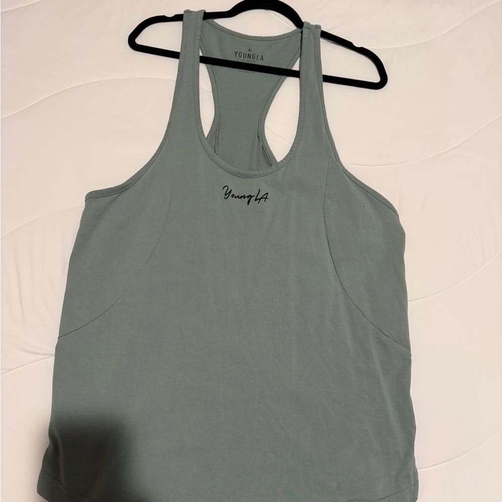 YoungLA Men’s Light Gray Tank Top